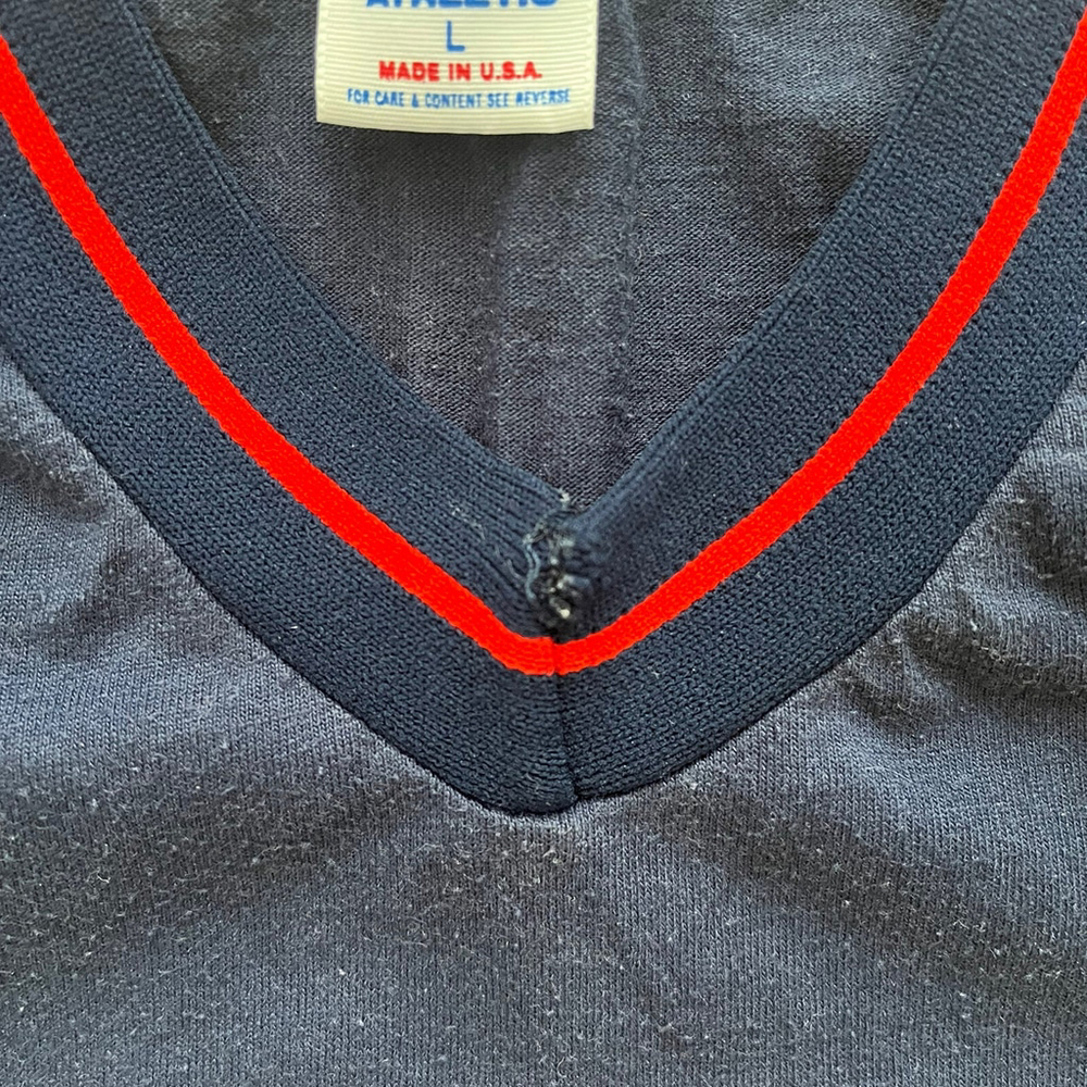 Vintage 80s Russell California Angels Made In USA Ringer Shirt #29 Size Large - Picture 5 of 5